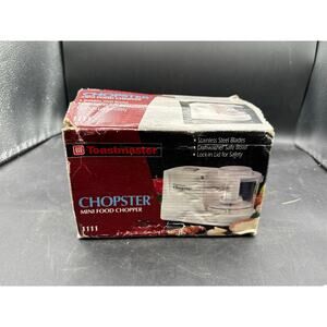 Toastmaster Chopster- Mini Food Chopper - in Original Box